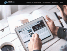 Tablet Screenshot of lenitytech.com